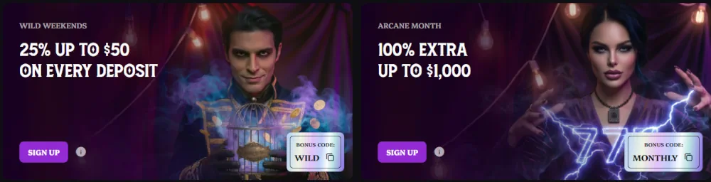 Ongoing Promotions Banner